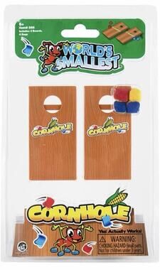 🔥World's Smallest Cornhole Set BNWT🔥
